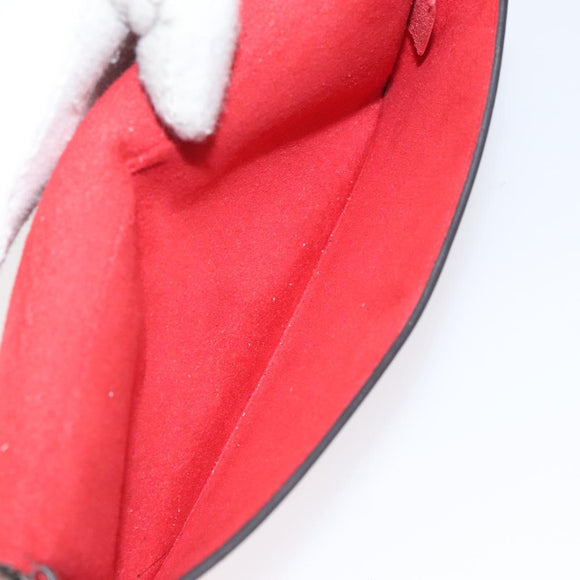 LOUIS VUITTON Monogram Etui Lunette Woody Glasses Case GI0372 LV Auth BD1596