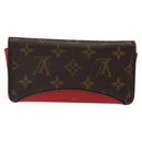 LOUIS VUITTON Monogram Etui Lunette Woody Glasses Case GI0372 LV Auth BD1596-2