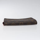 LOUIS VUITTON Monogram Etui Lunette Woody Glasses Case GI0372 LV Auth BD1596-5