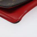 LOUIS VUITTON Monogram Etui Lunette Woody Glasses Case GI0372 LV Auth BD1596-8