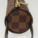 LOUIS VUITTON Damier Ebene GOLF CUP 1998 Golf Ball Case LV Auth BD1598M-4