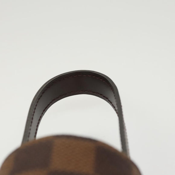 LOUIS VUITTON Damier Ebene GOLF CUP 1998 Golf Ball Case LV Auth BD1598AM