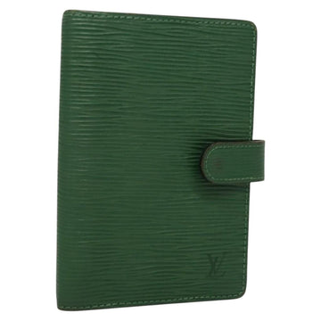 LOUIS VUITTON Epi Agenda PM Day Planner Cover Green R20054 LV Auth BD1605