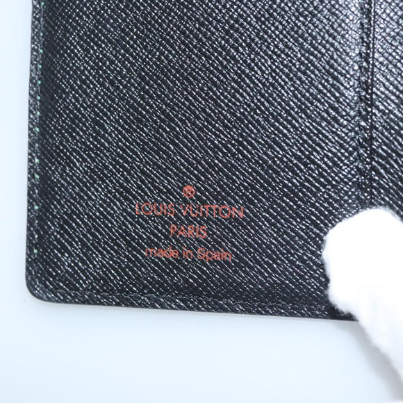 LOUIS VUITTON Epi Agenda PM Day Planner Cover Green R20054 LV Auth BD1605