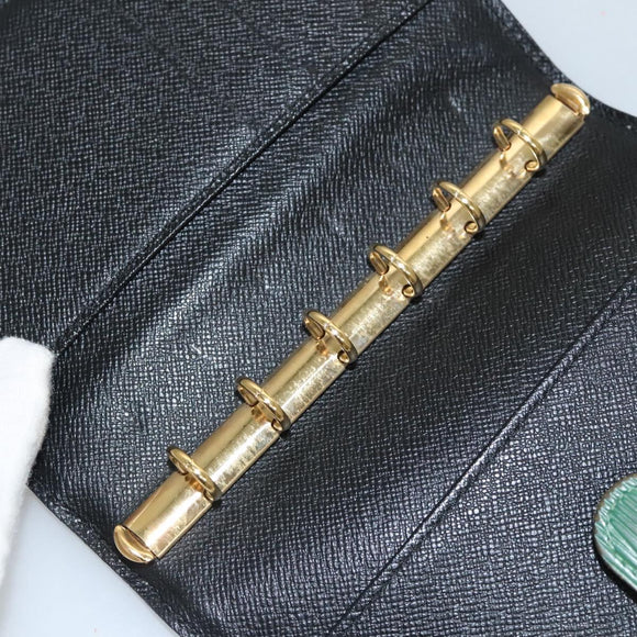 LOUIS VUITTON Epi Agenda PM Day Planner Cover Green R20054 LV Auth BD1605