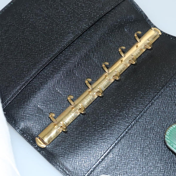 LOUIS VUITTON Epi Agenda PM Day Planner Cover Green R20054 LV Auth BD1605