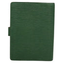 LOUIS VUITTON Epi Agenda PM Day Planner Cover Green R20054 LV Auth BD1605-3