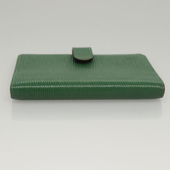 LOUIS VUITTON Epi Agenda PM Day Planner Cover Green R20054 LV Auth BD1605