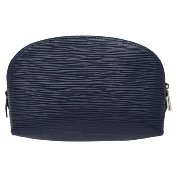 LOUIS VUITTON Epi Pochette Cosmetic PM Cosmetic Pouch Andigo blue LV Auth BD1609 - 0
