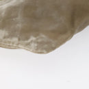 PRADA Pouch Velor Beige Auth BD1618-14