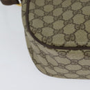 GUCCI GG Supreme Web Sherry Line Bag PVC Beige Gold 89 02 032 Auth BD1621-15