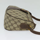GUCCI GG Supreme Web Sherry Line Bag PVC Beige Gold 89 02 032 Auth BD1621-4