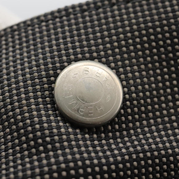 HERMES Herbag A Dos PM Backpack Canvas Gray Auth BD163