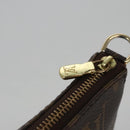 LOUIS VUITTON Monogram Pochette Accessoires Pouch M51980 LV Auth BD164-8
