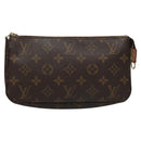 LOUIS VUITTON Monogram Pochette Accessoires Pouch M51980 LV Auth BD164-13