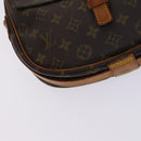 LOUIS VUITTON Monogram Jeune Fille GM Umhängetasche M51225 LV Auth BD1644-15