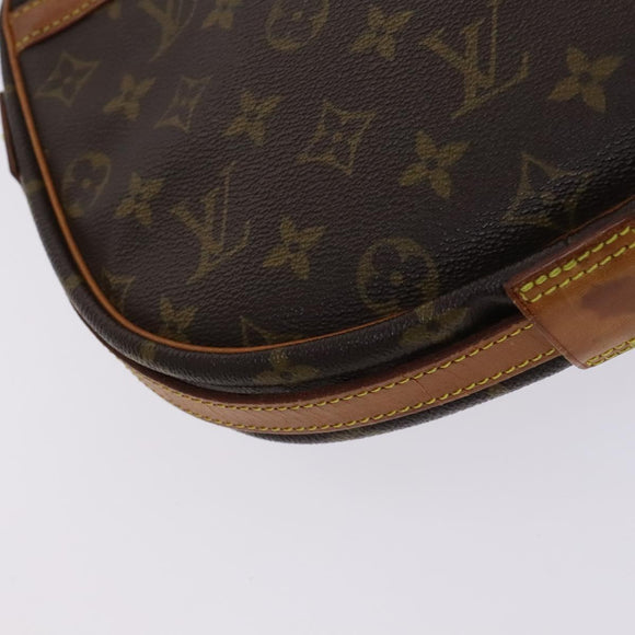 LOUIS VUITTON Monogram Jeune Fille GM Umhängetasche M51225 LV Auth BD1644