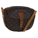 LOUIS VUITTON Monogram Jeune Fille GM Umhängetasche M51225 LV Auth BD1644-1