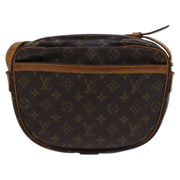 LOUIS VUITTON Monogram Jeune Fille GM Umhängetasche M51225 LV Auth BD1644