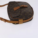 LOUIS VUITTON Monogram Jeune Fille GM Umhängetasche M51225 LV Auth BD1644-4