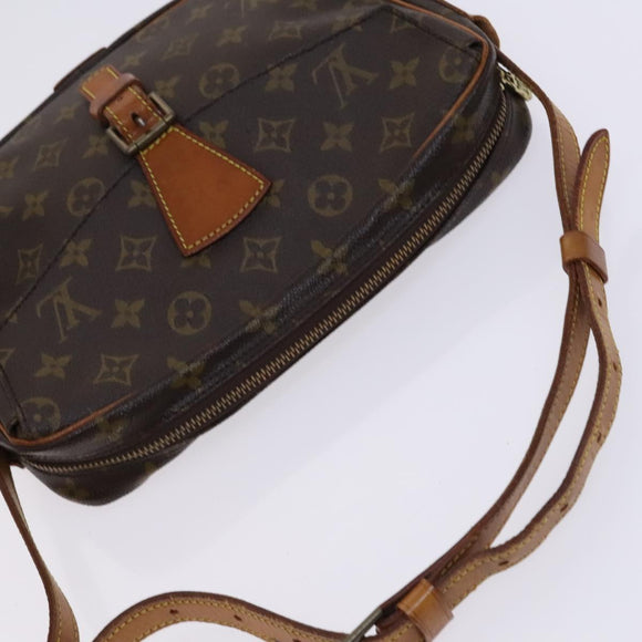 LOUIS VUITTON Monogram Jeune Fille GM Umhängetasche M51225 LV Auth BD1644