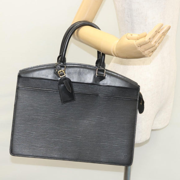 LOUIS VUITTON Epi Riviera Hand Bag Noir Black M48182 LV Auth BD1674