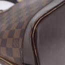 LOUIS VUITTON Damier Ebene Alma Hand Bag N51131 LV Auth BD1687-9
