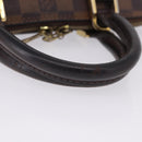 LOUIS VUITTON Damier Ebene Alma Hand Bag N51131 LV Auth BD1687-8