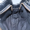 BURBERRY Nova Check Blue Label Shoulder Bag Canvas Black Auth BD170-20