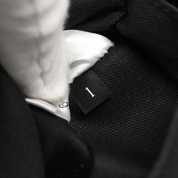 BURBERRY Nova Check Blue Label Shoulder Bag Canvas Black Auth BD170