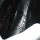 Salvatore Ferragamo Gancini Hand Bag Leather 2way Black Gold Auth BD1703-10