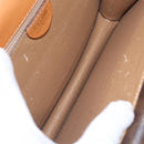 CELINE Macadam Canvas Hand Bag PVC Leather Brown Gold Auth BD171-11