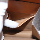 CELINE Macadam Canvas Hand Bag PVC Leather Brown Gold Auth BD171-22