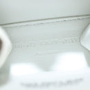 FENDI Bunny Mark Jacobs Collaboration Bag Leather White Red Silver Auth BD1711AM-11