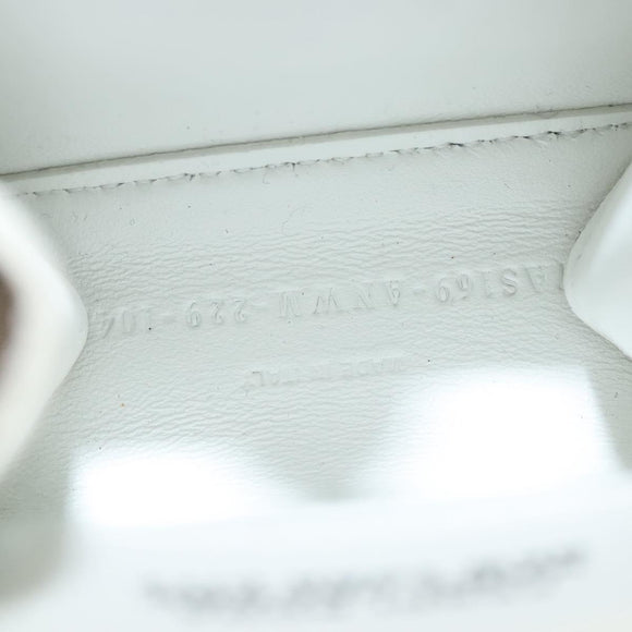 FENDI Bunny Mark Jacobs Collaboration Bag Leather White Red Silver Auth BD1711AM