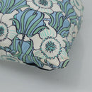 PRADA purse Pouch cotton Blue Auth BD1714-10