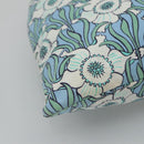 PRADA purse Pouch cotton Blue Auth BD1714-11