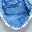 PRADA purse Pouch cotton Blue Auth BD1714-15