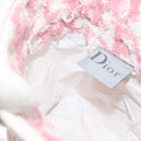 Christian Dior Trotter Canvas Pouch Pile Pink Auth BD1717-12