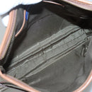 BURBERRY Nova Check Blue Label Shoulder Bag Canvas Beige Auth BD1720-10