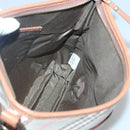 BURBERRY Nova Check Blue Label Shoulder Bag Canvas Beige Auth BD1720-17