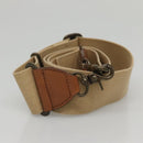 BURBERRY Nova Check Blue Label Shoulder Bag Canvas Beige Auth BD1720-12