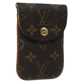 LOUIS VUITTON Monogram EtuiTelephonne MM Cell Phone Case M66546 LV Auth BD1724