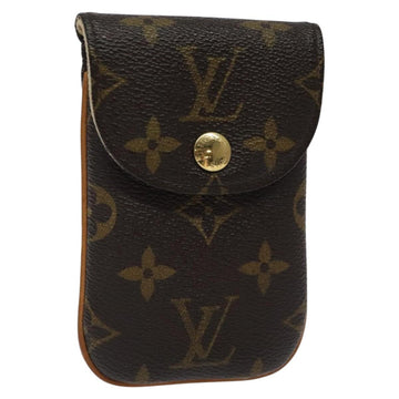 LOUIS VUITTON Monogram EtuiTelephonne MM Cell Phone Case M66546 LV Auth BD1724