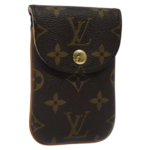 LOUIS VUITTON Monogram EtuiTelephonne MM Cell Phone Case M66546 LV Auth BD1724