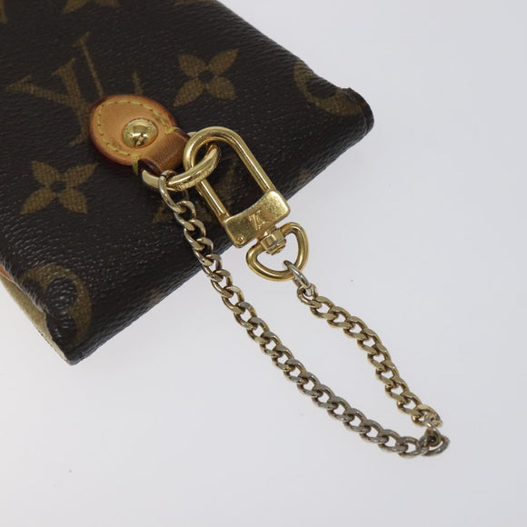 LOUIS VUITTON Monogram EtuiTelephonne MM Cell Phone Case M66546 LV Auth BD1724