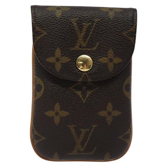 LOUIS VUITTON Monogram EtuiTelephonne MM Cell Phone Case M66546 LV Auth BD1724