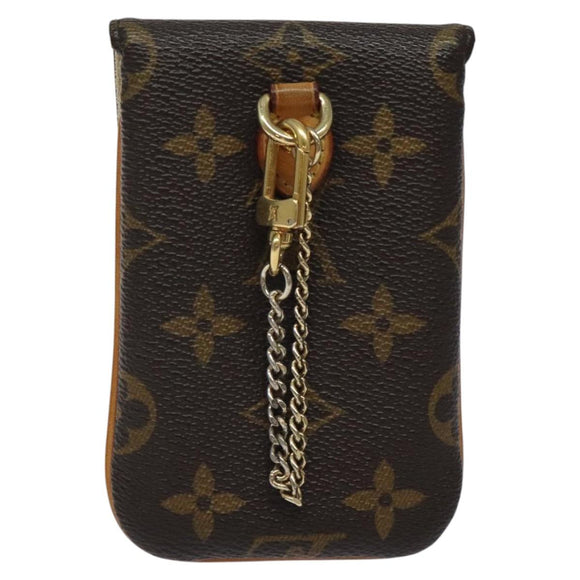 LOUIS VUITTON Monogram EtuiTelephonne MM Cell Phone Case M66546 LV Auth BD1724