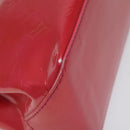 LOUIS VUITTON Monogram Vernis Wilshire PM Hand Bag Rose Pop M93643 Auth BD1729-14