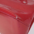 LOUIS VUITTON Monogram Vernis Wilshire PM Hand Bag Rose Pop M93643 Auth BD1729-15